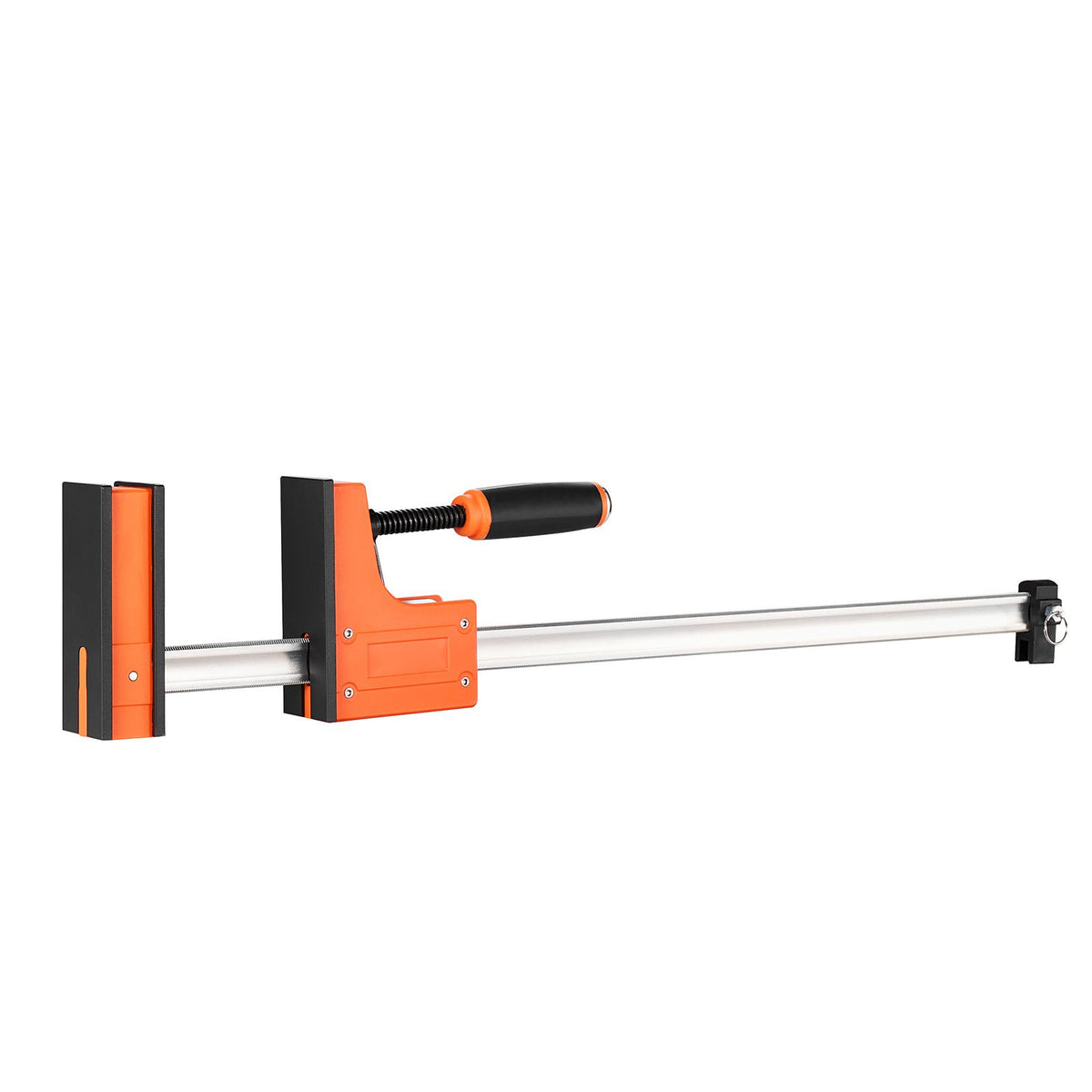 Bar Clamps for Woodworking, 2-Pack 76.2 cm Parallel Clamp Set, F-Clamp with 680 kg Load Limit, Even Pressure, High-strength Plastic and Carbon Steel, for Woodworking Metal Working, Orange