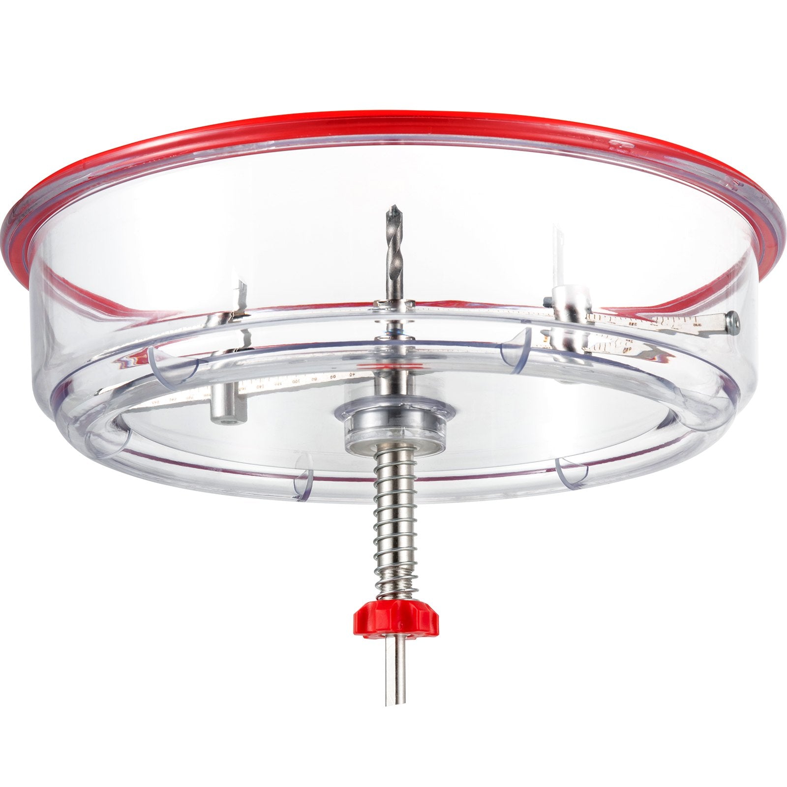 Audio Accessories: VEVOR Adjustable Hole Saw Cutter Kit, 1-5/8"" to 11-13 /16"" (40-300 mm), Recessed Hole Saw with PC Dust Shield, Two Replaceable Pilot Drill Bits, for Recessed Lights, Ceiling Speakers, Vent Holes