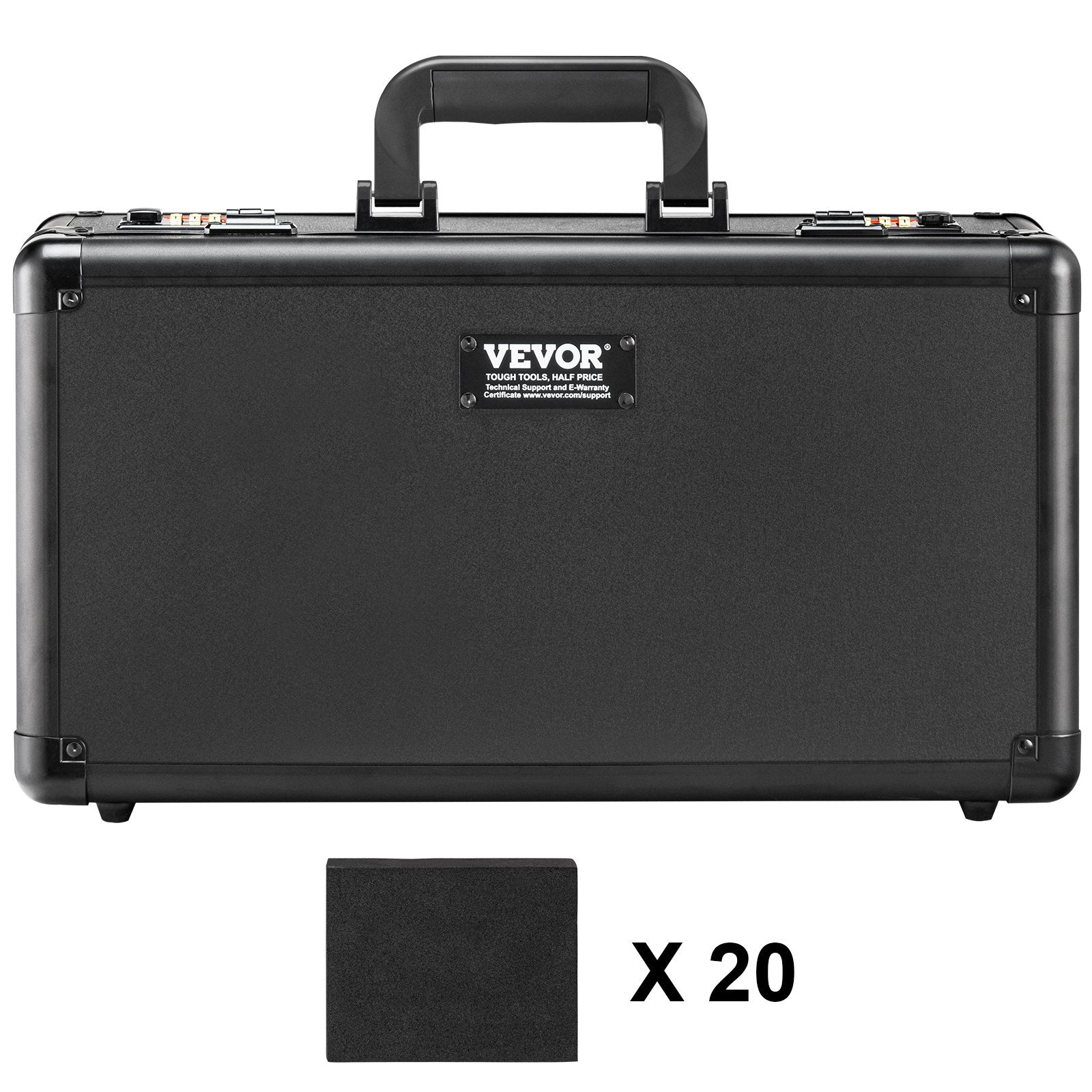 Wedding Favours: VEVOR Graded Card Storage Box, 4 Slots, Graded Sports Cards Holder Carrying Case with Coded Lock Foam Dividers, for 120 PSA Graded Cards 84 BGS Cards 96 SGC Cards 428 Top Loaders or 999+ Loose Cards