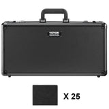 Wedding Favours: VEVOR Graded Card Storage Box, 5 Slots, Graded Sports Cards Holder Carrying Case with Coded Lock Foam Dividers, for 162 PSA Graded Cards 115 BGS Cards 130 SGC Cards 585 Top Loaders or 999+ Loose Cards