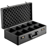 Wedding Favours: VEVOR Graded Card Storage Box, 5 Slots, Graded Sports Cards Holder Carrying Case with Coded Lock Foam Dividers, for 162 PSA Graded Cards 115 BGS Cards 130 SGC Cards 585 Top Loaders or 999+ Loose Cards