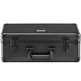 Cable Management: VEVOR Graded Card Storage Box, 4 Slots, Graded Sports Cards Holder Carrying Case with Key Lock Foam Dividers, for 108 PSA Graded Cards 76 BGS Cards 84 SGC Cards 388 Top Loaders or 999+ Loose Cards