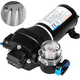Fountain & Ponds Accessories: VEVOR Water Pressure Diaphragm Pump, 12V FL-40 High Pressure Diaphragm Water Pump, 40PSI Automatic Self Priming Water Pump, 17L/MIN Misting Booster Sprayer Diaphragm Pump for Caravan Boat RV Garden