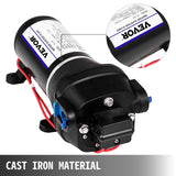 Fountain & Ponds Accessories: VEVOR Water Pressure Diaphragm Pump, 12V FL-40 High Pressure Diaphragm Water Pump, 40PSI Automatic Self Priming Water Pump, 17L/MIN Misting Booster Sprayer Diaphragm Pump for Caravan Boat RV Garden