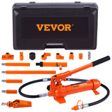 Lifts & Hoists: VEVOR 4 Ton Porta Power Kit, Portable Hydraulic Jack with 3.9 ft/1.2 m Oil Hose, Auto Body Frame Repair Kit with Storage Case for Car Repair, Truck, Farm (8800 LBS)