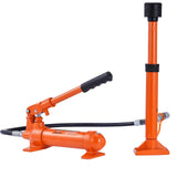 Lifts & Hoists: VEVOR 4 Ton Porta Power Kit, Portable Hydraulic Jack with 3.9 ft/1.2 m Oil Hose, Auto Body Frame Repair Kit with Storage Case for Car Repair, Truck, Farm (8800 LBS)