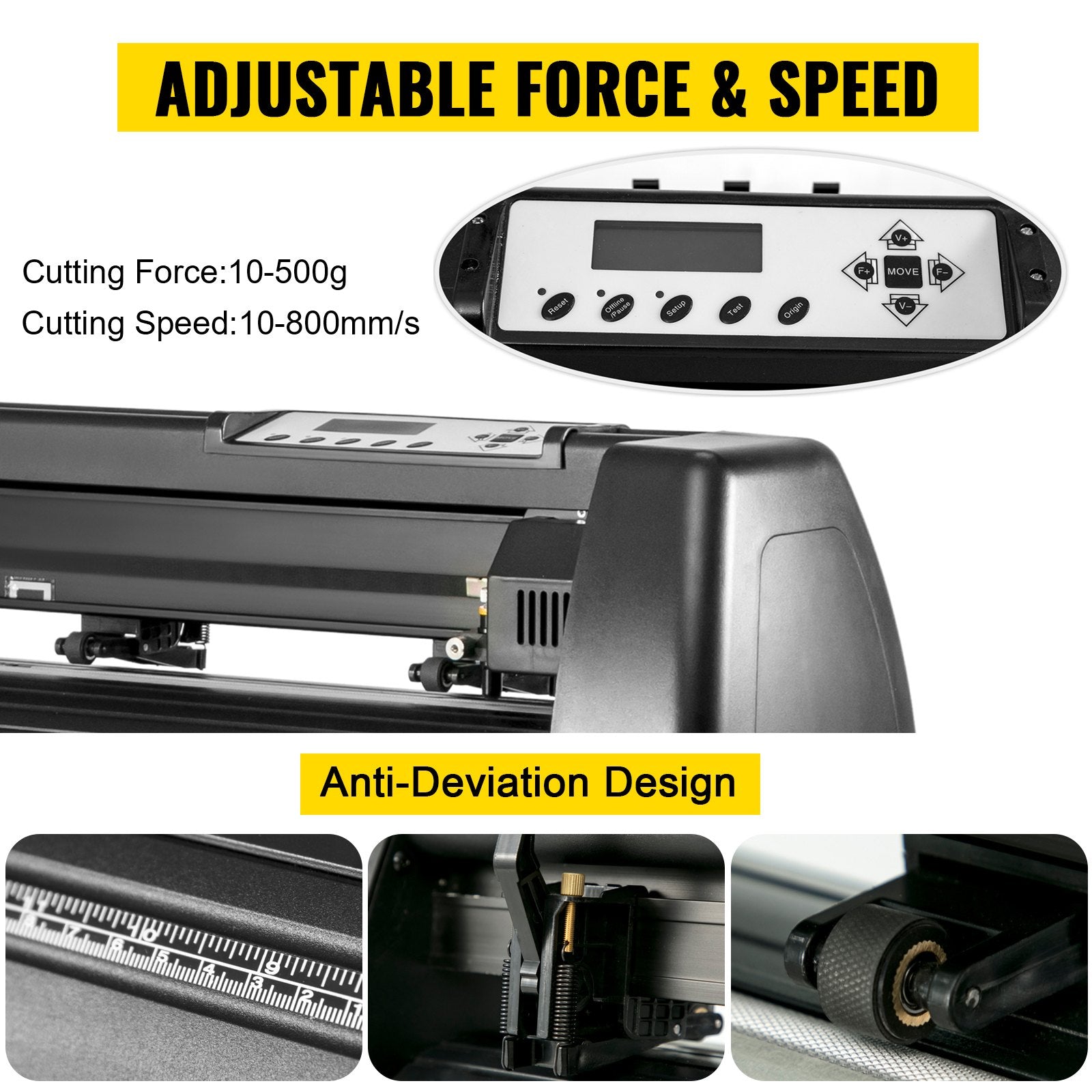 Audio Accessories: VEVOR 5 In1 12" X 15" (30 X 38cm) Heat Transfer Press + 28 Inch Vinyl Cutter Machine Kit Software