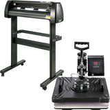 Audio Accessories: VEVOR 5 In1 12" X 15" (30 X 38cm) Heat Transfer Press + 28 Inch Vinyl Cutter Machine Kit Software