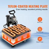 Speciality Appliances: VEVOR 1400W Heat Press Machine 8 In 1 Sublimation Steel Frame Heat Presses with Temperature And Time Control (12X15INCH 8IN1)