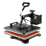 Speciality Appliances: VEVOR 1400W Heat Press Machine 8 In 1 Sublimation Steel Frame Heat Presses with Temperature And Time Control (12X15INCH 8IN1)