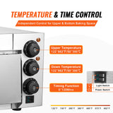 Kitchen & Bathroom DIY: VEVOR Commercial Countertop Pizza Oven Electric Pizza Oven for 16" Pizza Indoor