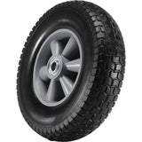 Automotive Parts: VEVOR Solid PU Run-Flat Tire Wheel, 254 mm, 2-Pack, 81.6 kg Dynamic Load, 99.8 kg Static Load, Flat Free Tubeless Tires and Wheels for Hand Truck, Utility Cart, Dollies, Garden Trailers, Various Carts