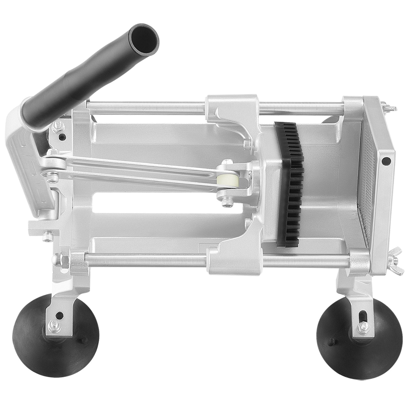 Gardening Tools: VEVOR Commercial Vegetable Slicer, 1/4 inch Fruit Slicer, Stainless Steel and Aluminum Alloy Vegetable Cutter Slicer Machine, Manual Slicer with Non-slip Feet, for Radishes, Onions, Potatoes, Lemons