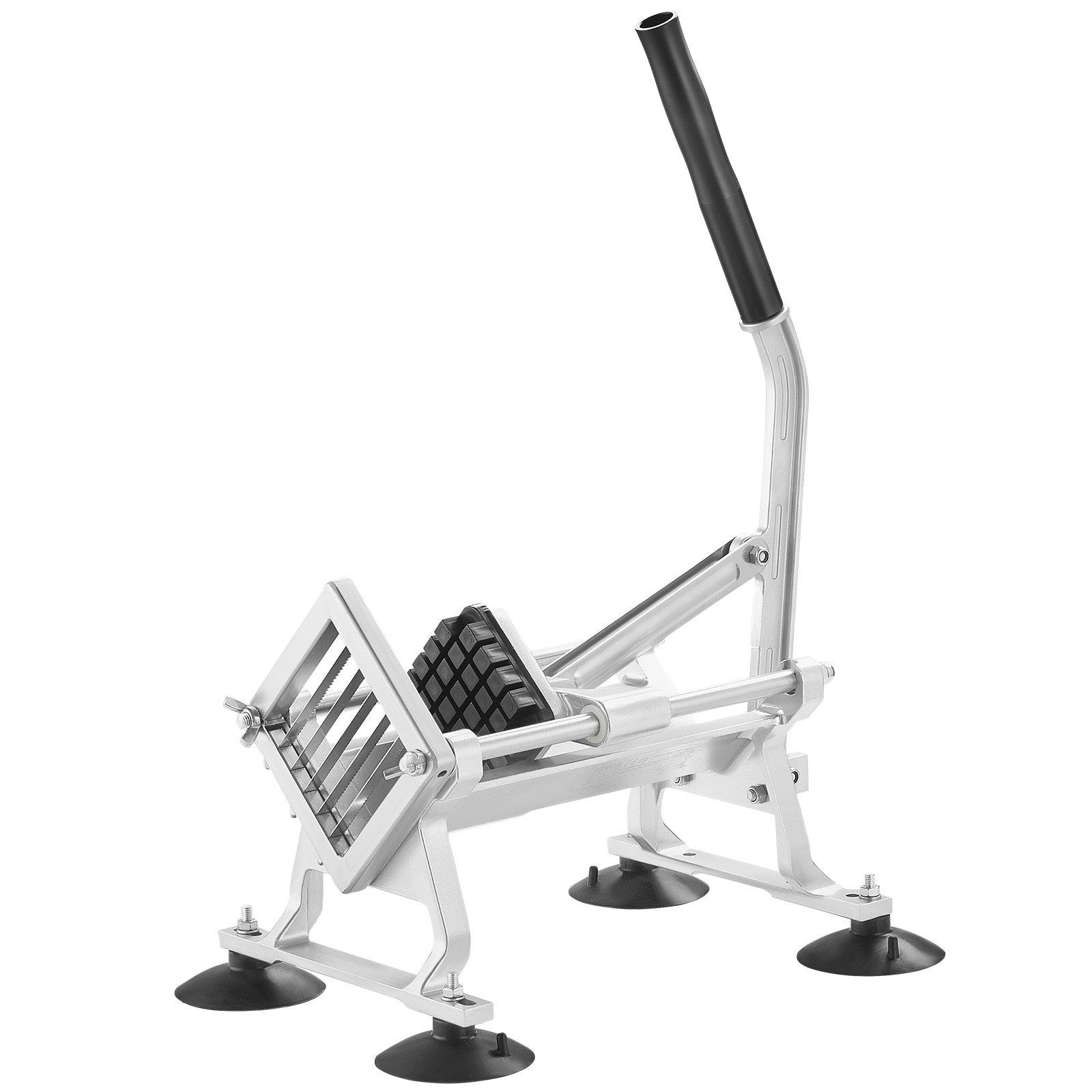 Gardening Tools: VEVOR Commercial Vegetable Slicer, 1/2 inch Fruit Slicer, Stainless Steel and Aluminum Alloy Vegetable Cutter Slicer Machine, Manual Slicer with Non-slip Feet, for Radishes, Onions, Potatoes, Lemons