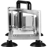 Gardening Tools: VEVOR Commercial Tomato Slicer, 3/16 inch Tomato Cutter Slicer, Stainless Steel Heavy Duty Tomato Slicer Machine, Manual Tomato Slicer with Non-slip Feet, for Cutting Tomatoes, Cucumbers, Bananas