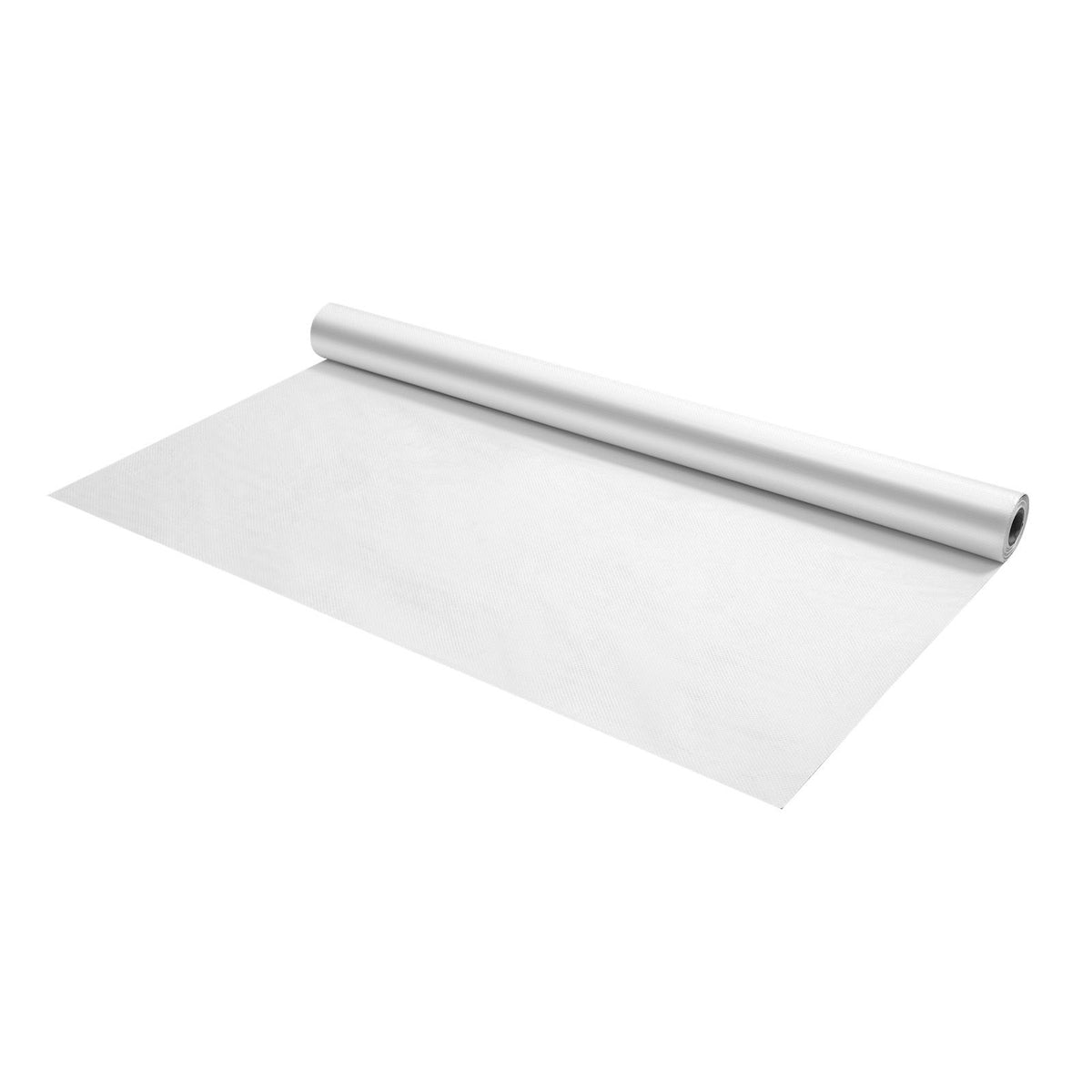 House Wrap, 2.74 x 22.86 mm, 0.13 mm Thick Vapor Barrier, Heavy Duty Plastic Sheeting for Tear-resistant, Drop Cloth Vapor Barrier Covering for Residential & Commercial Construction, White