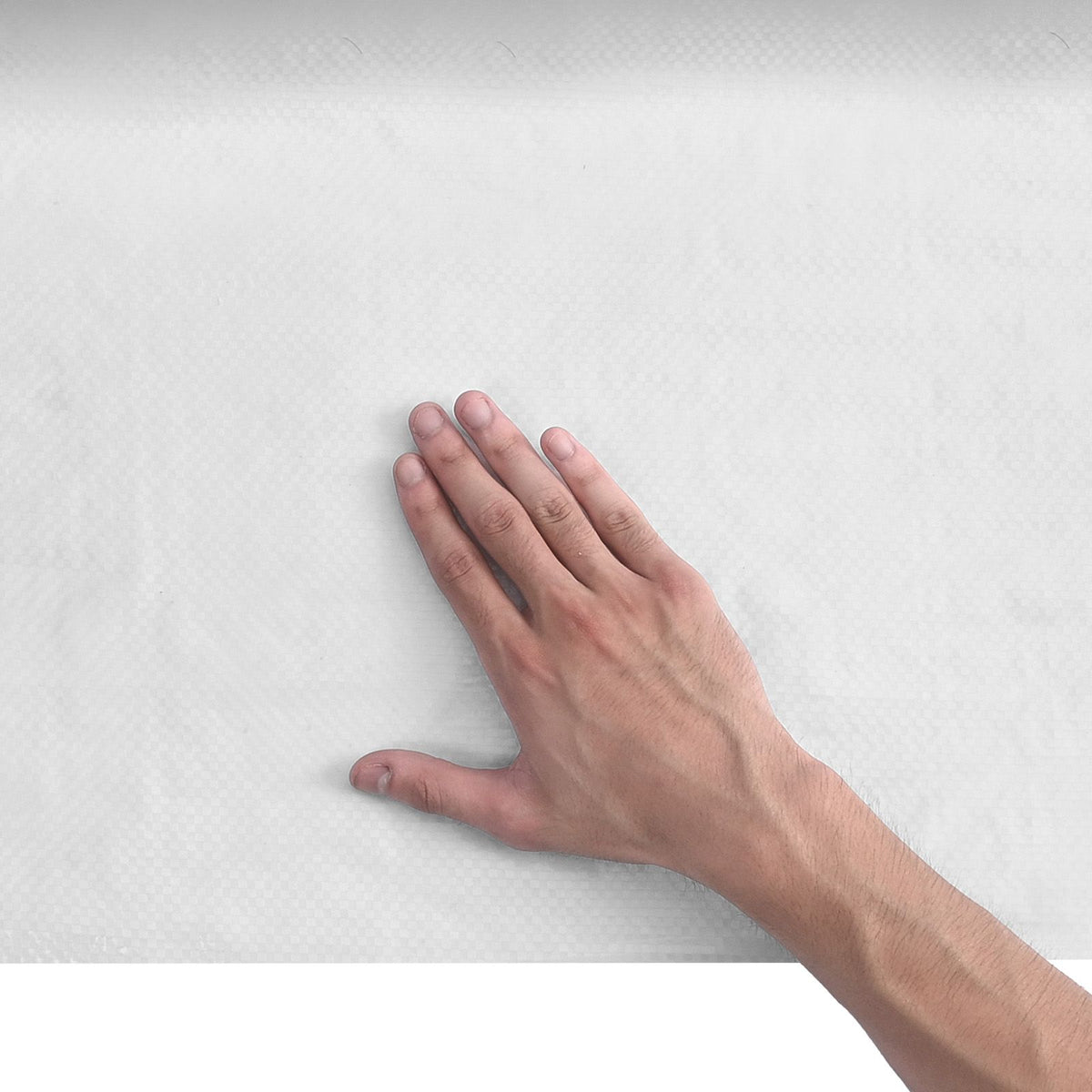 House Wrap, 2.74 x 22.86 mm, 0.13 mm Thick Vapor Barrier, Heavy Duty Plastic Sheeting for Tear-resistant, Drop Cloth Vapor Barrier Covering for Residential & Commercial Construction, White