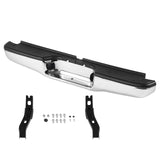 Automotive Parts: VEVOR Rear Step Bumper Chrome Steel Bumper Assembly for 1995-2004-Toyota Tacoma