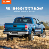 Automotive Parts: VEVOR Rear Step Bumper Chrome Steel Bumper Assembly for 1995-2004-Toyota Tacoma