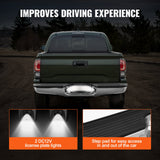 Automotive Parts: VEVOR Rear Step Bumper Chrome Steel Bumper Assembly for 1995-2004-Toyota Tacoma
