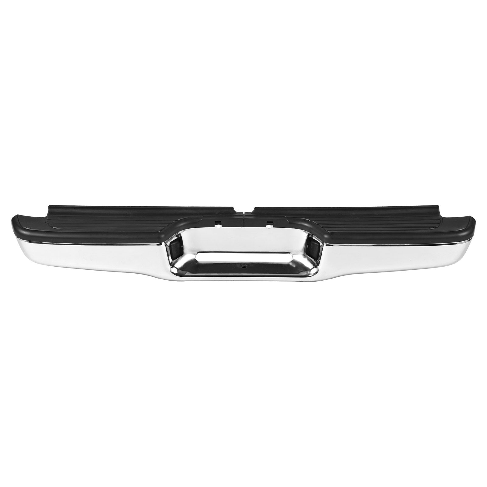 Automotive Parts: VEVOR Rear Step Bumper Chrome Steel Bumper Assembly for 1995-2004-Toyota Tacoma