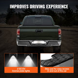 Automotive Parts: VEVOR Rear Step Bumper Chrome Steel Bumper Assembly for 2007-2013-Toyota Tundra