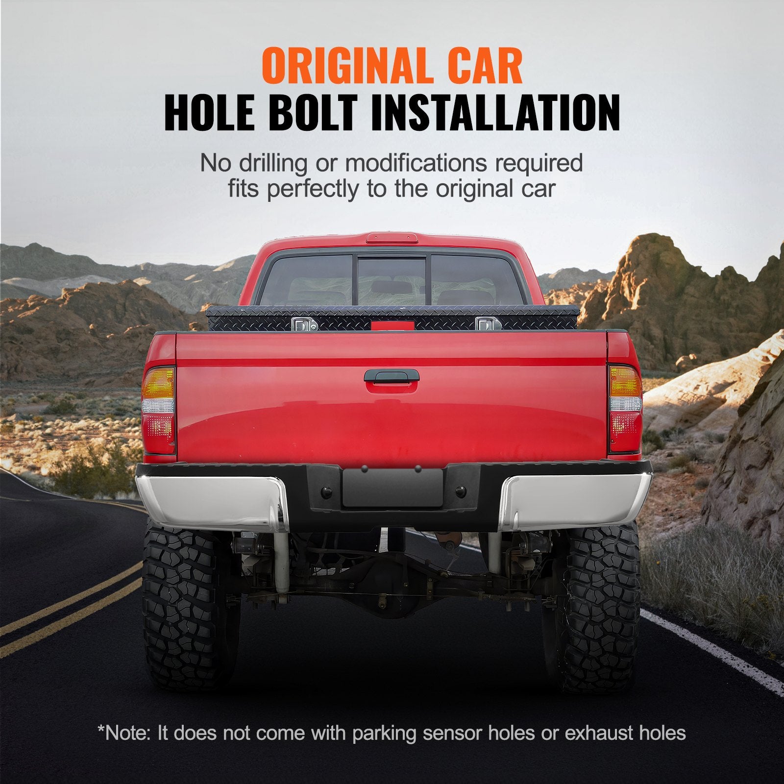 Automotive Parts: VEVOR Rear Step Bumper Steel Bumper for 2008-2016-Ford F250/Ford F350 Super Duty