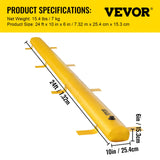 Traffic Control & Parking Tools: VEVOR Flood Barrier Hydro Barrier 24' Length x 6