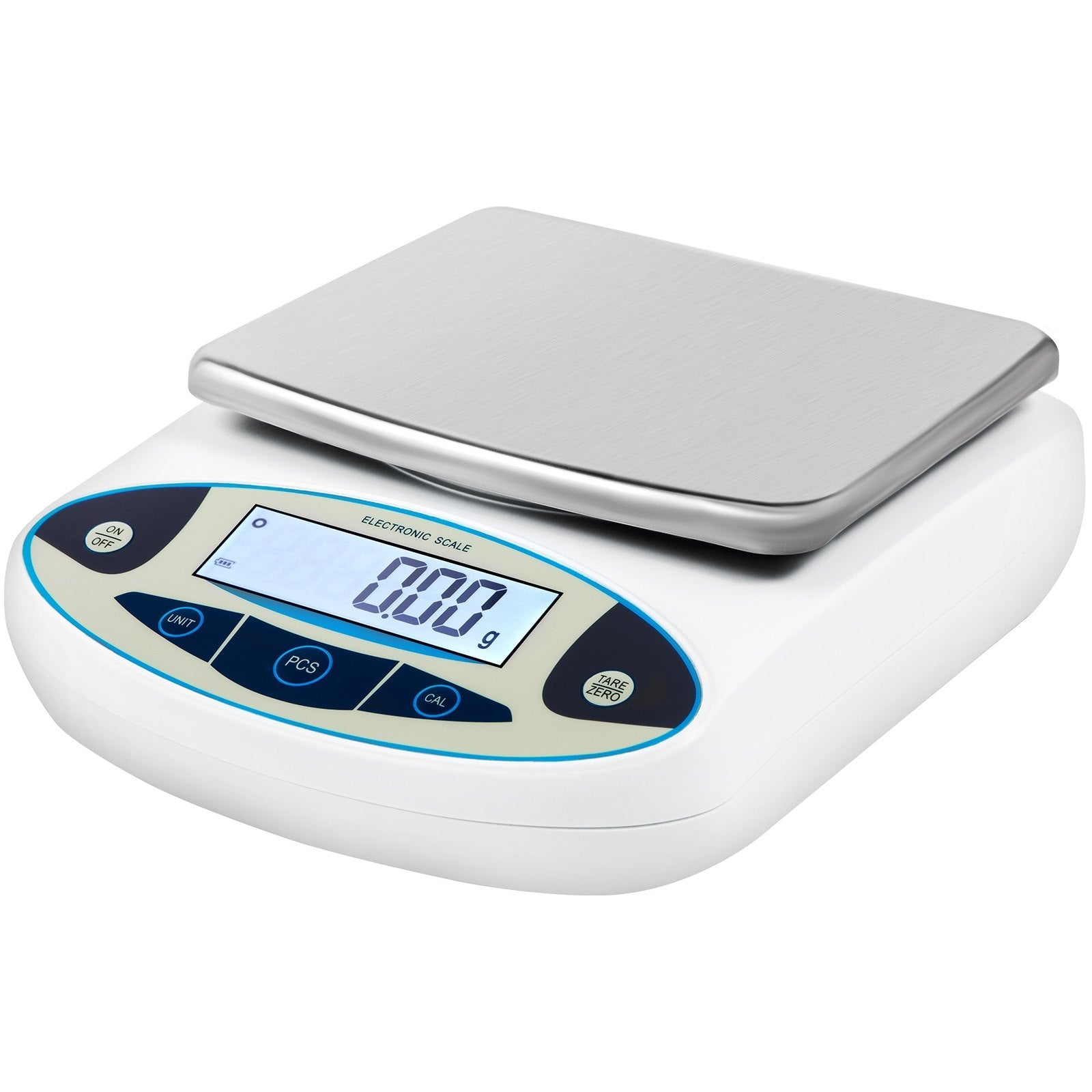 Measuring Tools & Sensors: VEVOR Lab Analytical Balance Digital Precision Scale 5000gx0.01g High Precision