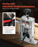 Gardening Tools: VEVOR Manual Wire Stripping Machine, 1.5-25 mm, Copper Stripper with Hand Crank or Drill Powered, 64Mn Quenched Blades, 45# Steel Rollers, Aluminum Alloy Frame Wire Peeler, for Scrap Copper Recycling
