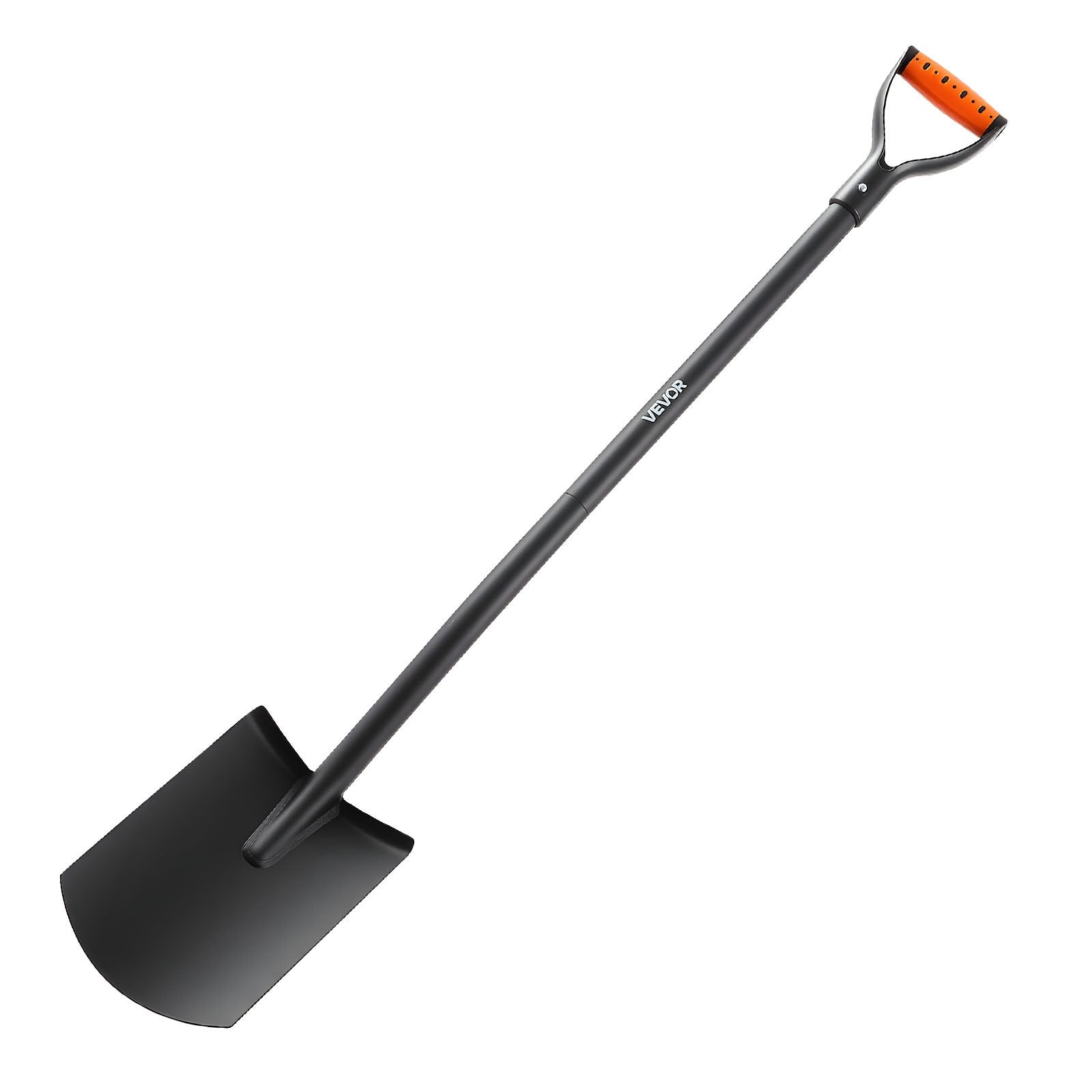 Outdoor Play Equipment: VEVOR Square Shovel, 122 cm Heavy-Duty Flat Shovel, Transfer Shovels with Alloy Steel Blade and Non-Slip D-Handle, Detachable and Easy Storage, for Gardening, Construction, Digging & Snow Shoveling