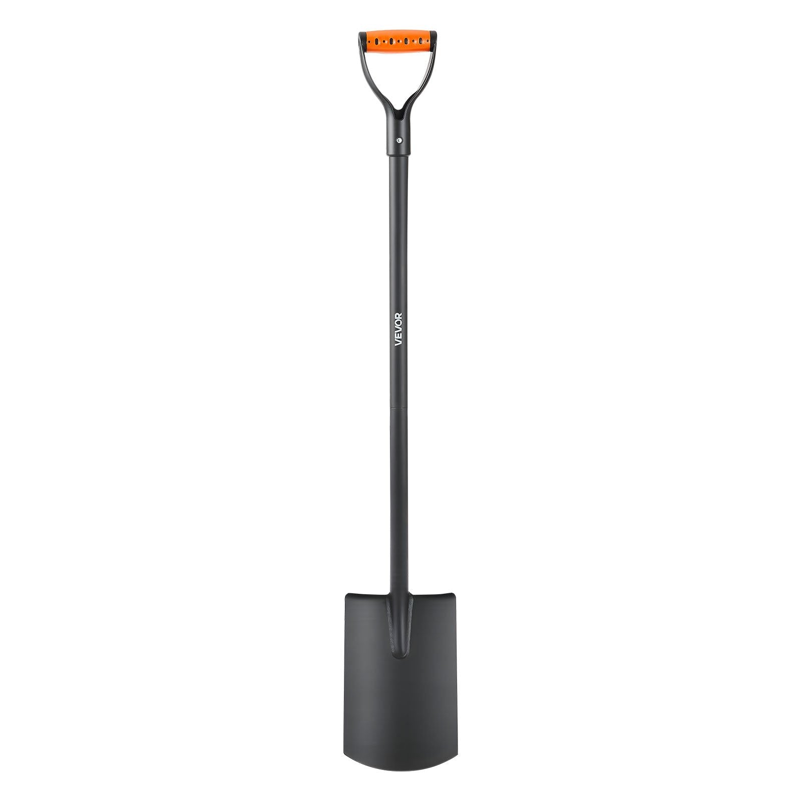 Outdoor Play Equipment: VEVOR Square Shovel, 122 cm Heavy-Duty Flat Shovel, Transfer Shovels with Alloy Steel Blade and Non-Slip D-Handle, Detachable and Easy Storage, for Gardening, Construction, Digging & Snow Shoveling
