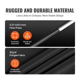 Canopies & Gazebos: VEVOR 3 Doors Bed Tent Breathable Tent 70% Blackout with 9.5 mm Fiber Poles