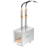 BBQ Tools: VEVOR Portable Propane Forge 2 Burner Farrier Forge Knife Metal Square
