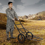 Spreaders & Wheelbarrows: VEVOR Folding Deer Cart Game Hauler Utility Gear Dolly 300 LBS Capacity