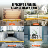 Traffic Control & Parking Tools: VEVOR Flood Barriers, Sandbag Alternative Flood Bags 4 Pack,  Flood Barrier for Home, Water Barriers for Flooding, Doorway, Driveway(4FTx6in)