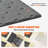 Dog Training Aids: VEVOR Spill Absorbent Pads, Universal Absorbing Mat Absorbs up 12 Gal, 13" L x10" W Polypropylene Absorbent Pad for Oil, Water and Other Liquids, Pack of 100