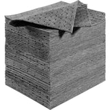 Dog Training Aids: VEVOR Spill Absorbent Pads, Universal Absorbing Mat Absorbs up 12 Gal, 13" L x10" W Polypropylene Absorbent Pad for Oil, Water and Other Liquids, Pack of 100
