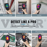 Security Cameras & Accessories: VEVOR Infrared Thermal Imager Thermal Camera IR Resolution 240x180 2.8" LCD Screen