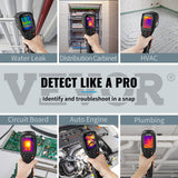 Security Cameras & Accessories: VEVOR Infrared Thermal Imager Visible Light Camera 2MP IR Resolution 240x180
