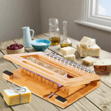 Kitchen & Bathroom DIY: VEVOR Soap Cutter, Cut 1-12 Bars, Precisely and Accurately Cut 1 Inch Bars, Bamboo Soap Slicer With Steel Wire, Multi Handmade Soap Wire Cutter for Loaf Candles Cheese Butter DIY Making Tool