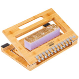 Kitchen & Bathroom DIY: VEVOR Soap Cutter, Cut 1-12 Bars, Precisely and Accurately Cut 1 Inch Bars, Bamboo Soap Slicer With Steel Wire, Multi Handmade Soap Wire Cutter for Loaf Candles Cheese Butter DIY Making Tool