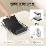 Kitchen & Bathroom DIY: VEVOR 2-Tier Wire Pull Out Cabinet Under Sink Basket Organizer 10.7"x14.2" 2PCS
