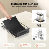 Kitchen & Bathroom DIY: VEVOR 2-Tier Wire Pull Out Cabinet Under Sink Organizer 10.7"x14.2" Drawer Basket