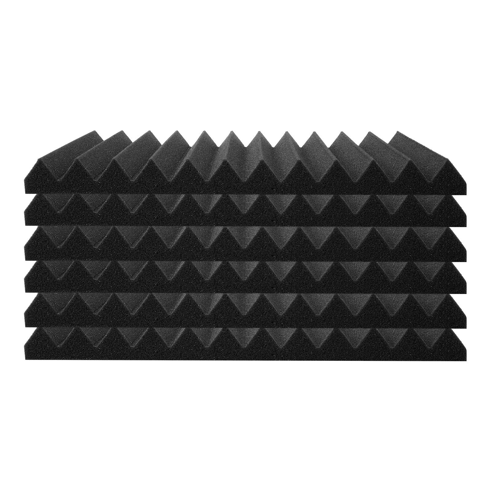 Audio Accessories: VEVOR Acoustic Foam Panels 80 Pack 12 x 12 x 1 in for Studio Wall and Ceiling