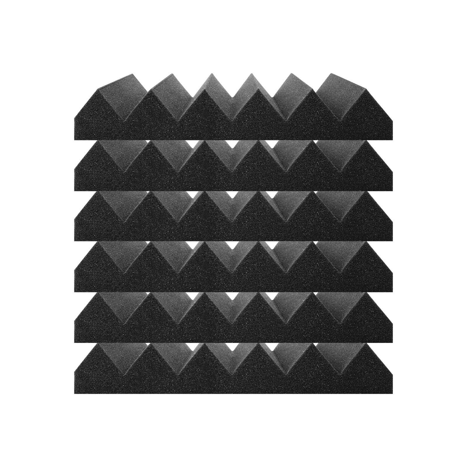 Audio Accessories: VEVOR Acoustic Foam Panels 36 Pack 12 x 12 x 2 in for Studio Wall and Ceiling