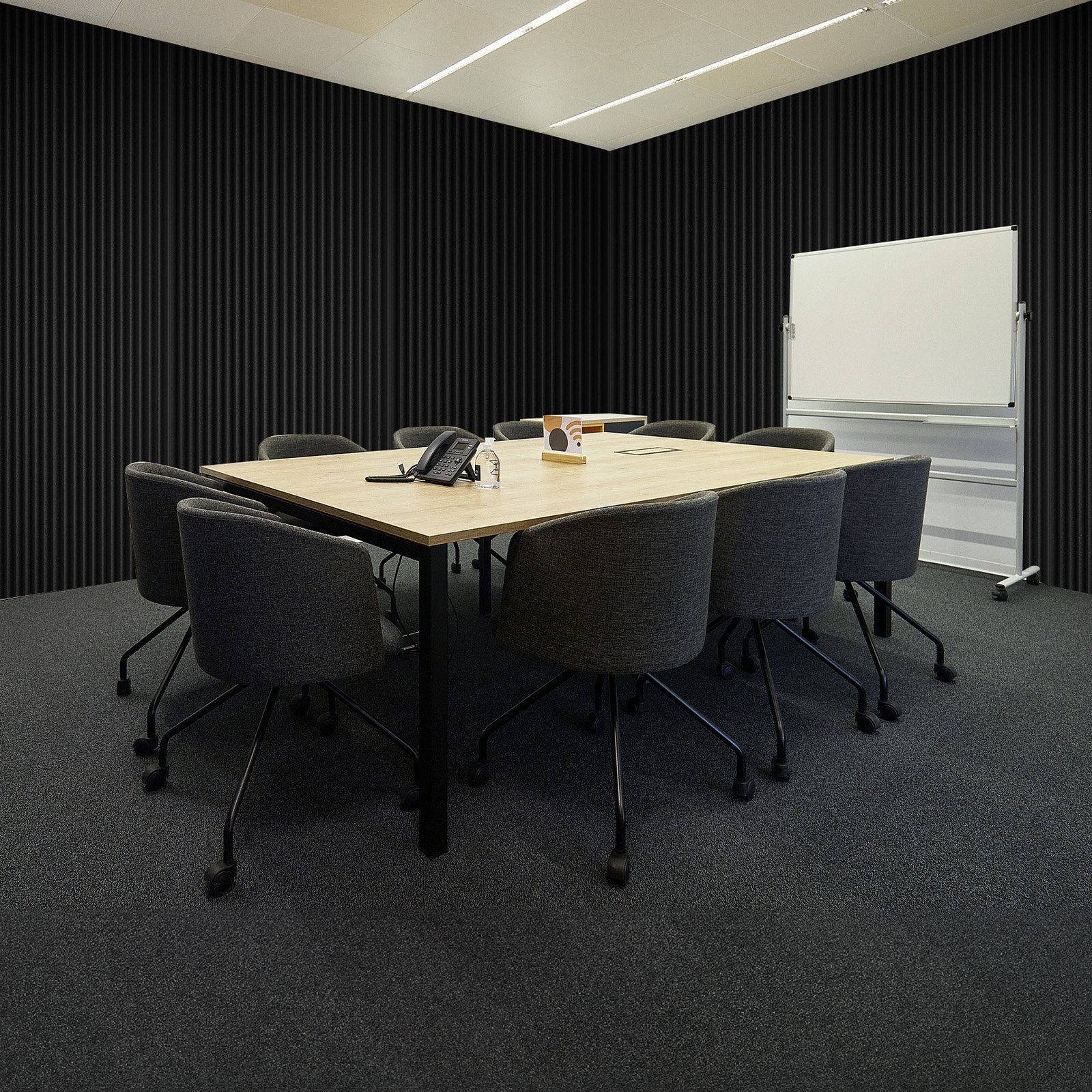 Audio Accessories: VEVOR Acoustic Foam Panels 50 Pack 12 x 12 x 2 in for Studio Wall and Ceiling