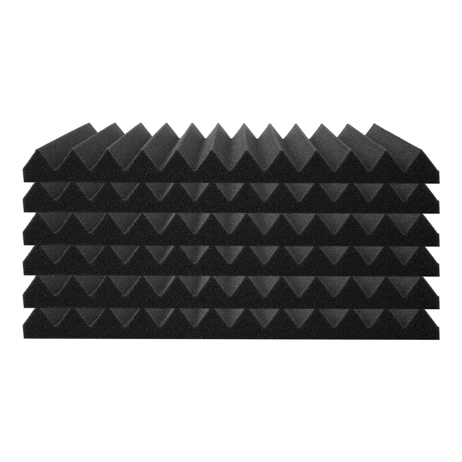 Audio Accessories: VEVOR Acoustic Foam Panels 52 Pack 12 x 12 x 1 in for Studio Wall and Ceiling