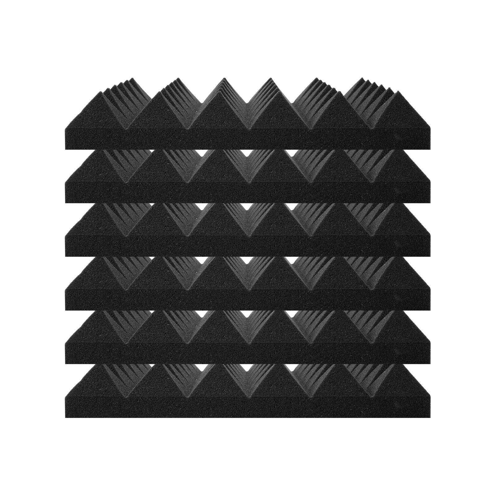 Audio Accessories: VEVOR Acoustic Foam Panels 36 Pack 12 x 12 x 2 in for Studio Wall and Ceiling