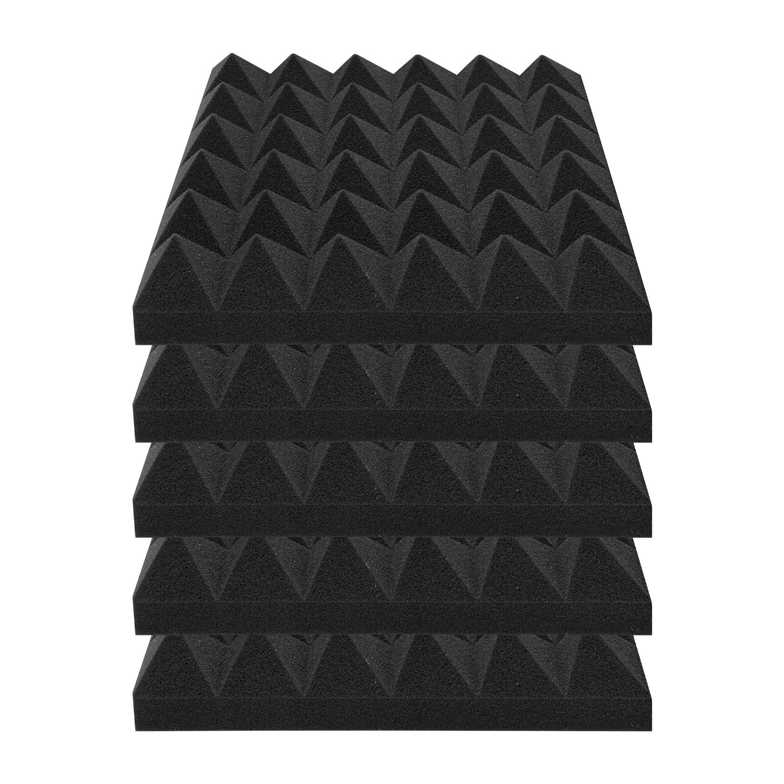 Audio Accessories: VEVOR Acoustic Foam Panels 36 Pack 12 x 12 x 2 in for Studio Wall and Ceiling